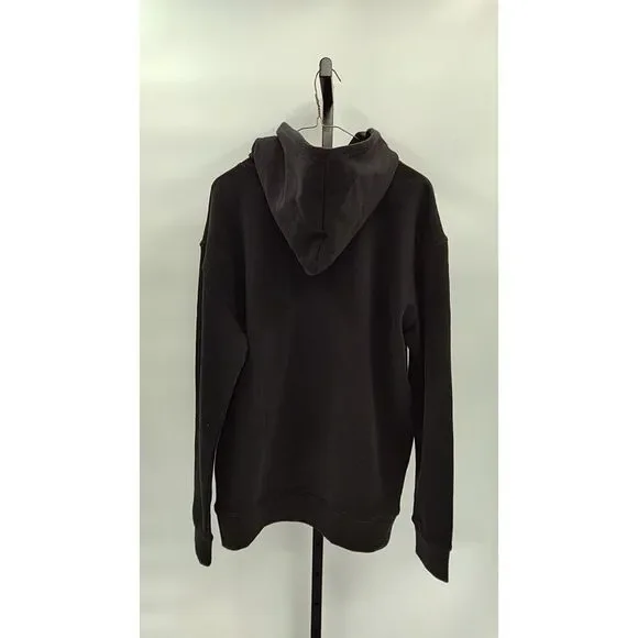 Quince Women Organic Heavyweight Fleece Hoodie Black L - Picture 2 of 2